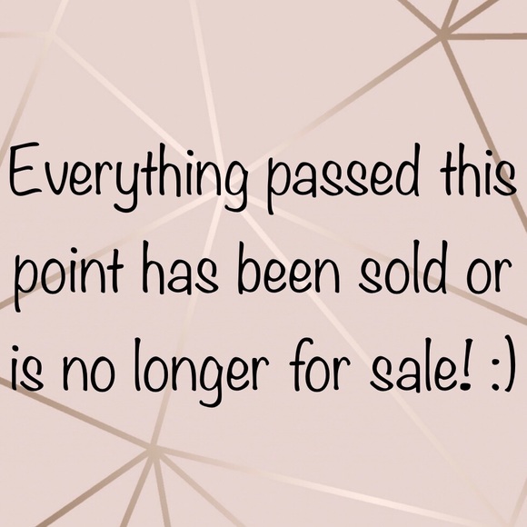 All items passed this point have been sold ! - Picture 1 of 1